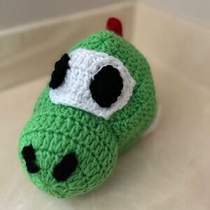 Yoshi Crocheted Hat For Child 🐸